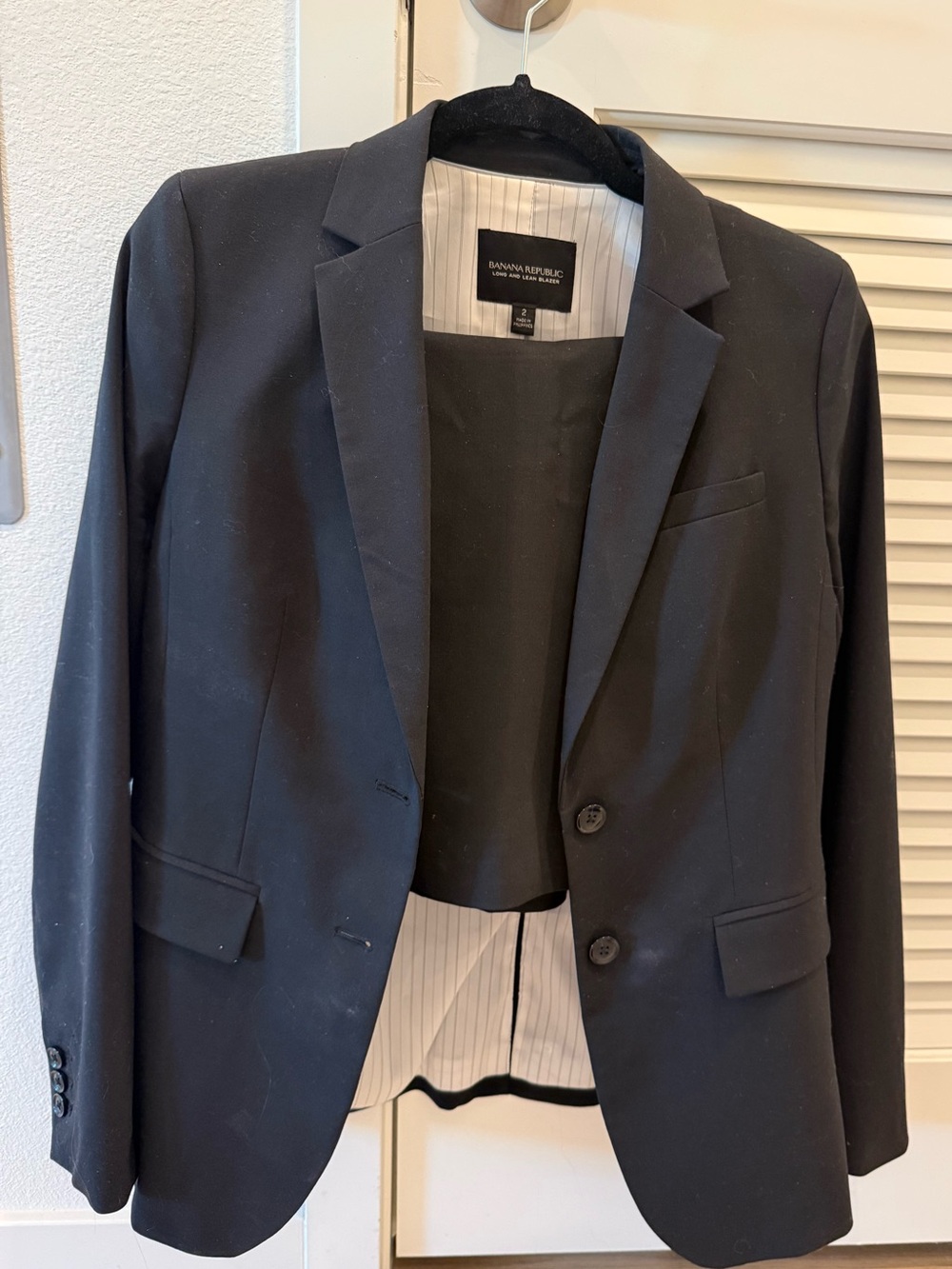 Banana Republic Black Women's Tailored Blazer